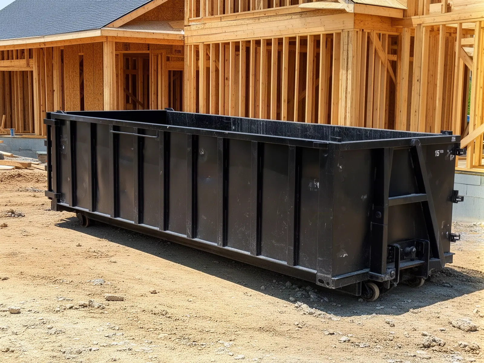 Roll-off dumpster from Sal's Suwanee Dumpster Rental in Suwanee, GA
